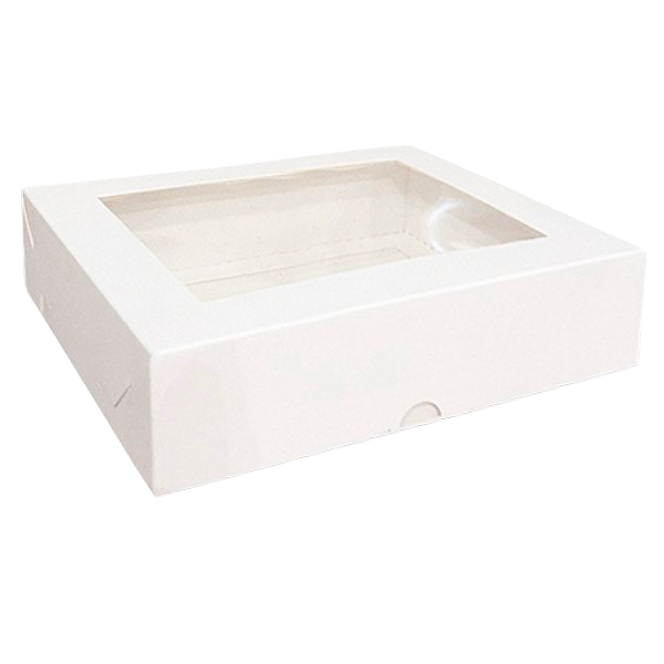 Коробка для клубники в шоколаде с окном 20*25*5 см